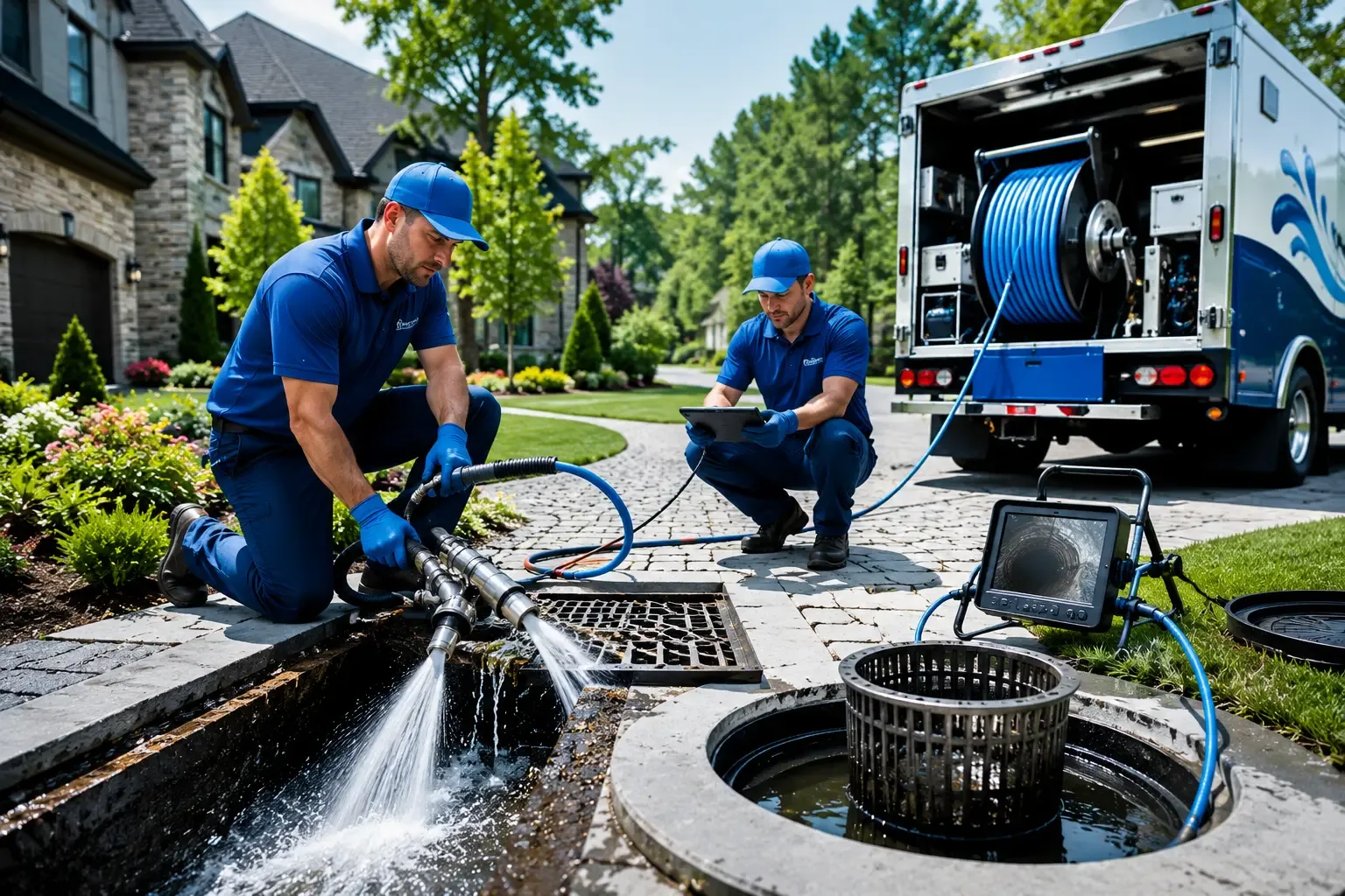 Local outdoor drain cleaning professionals in Belmont, WV