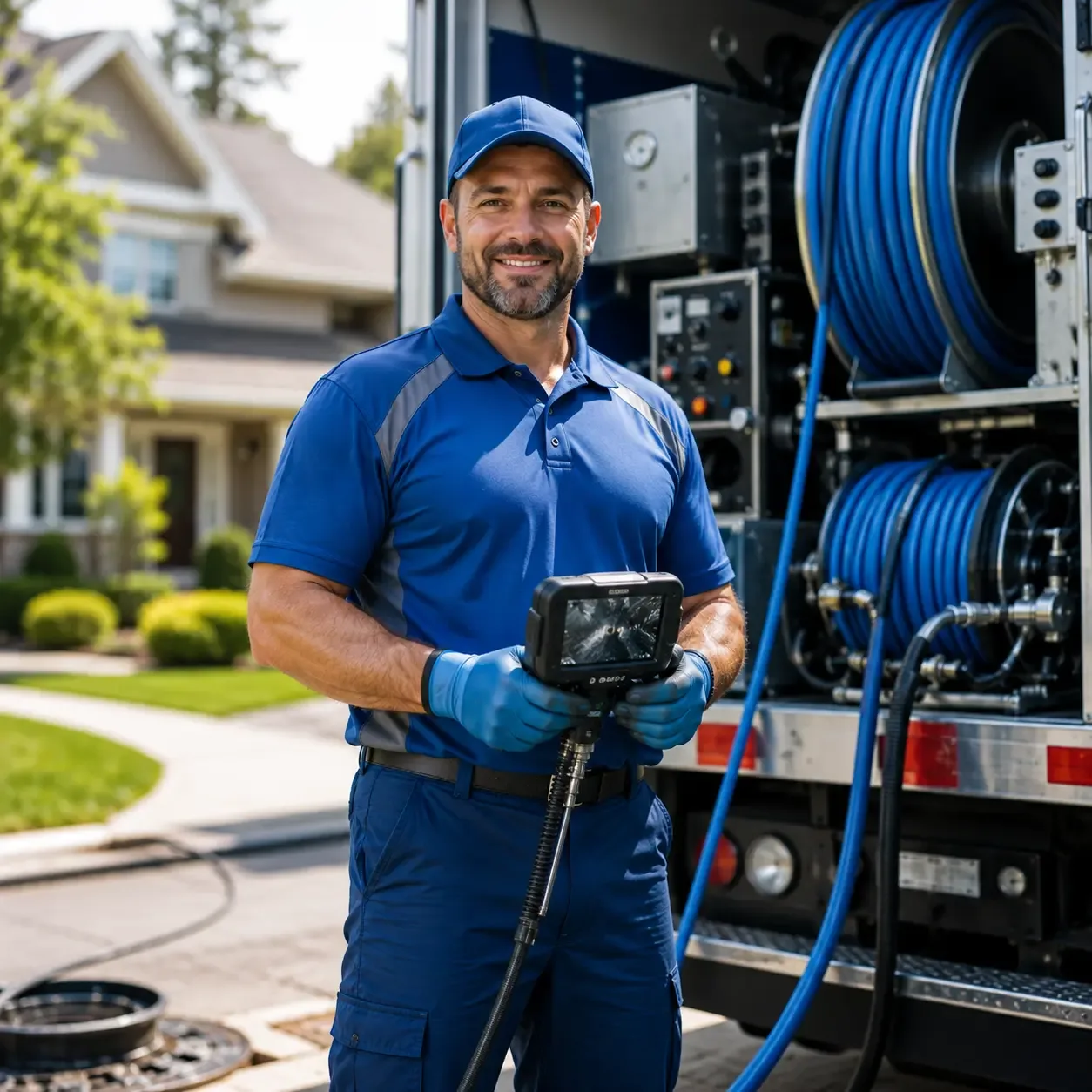 Local outdoor drain cleaning specialists in Belmont, WV